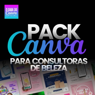 Pack Canva para Consultoras de Beleza Oferta Padrão