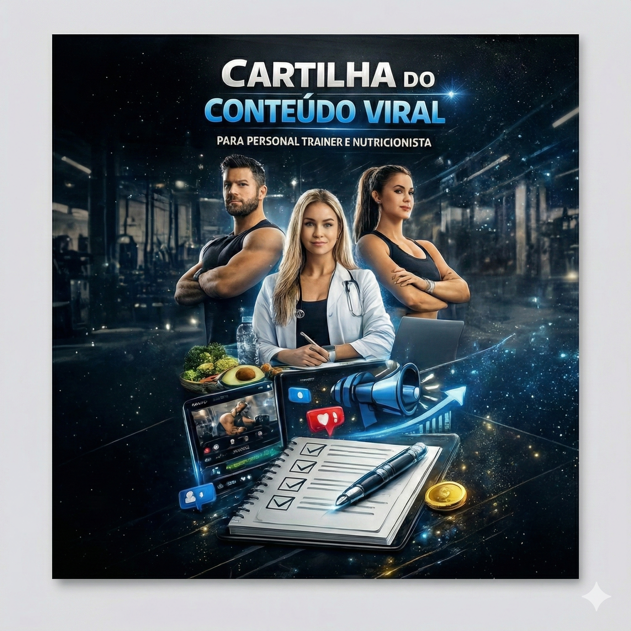 Cartilha do Conteúdo Viral - Personal e Nutricionista