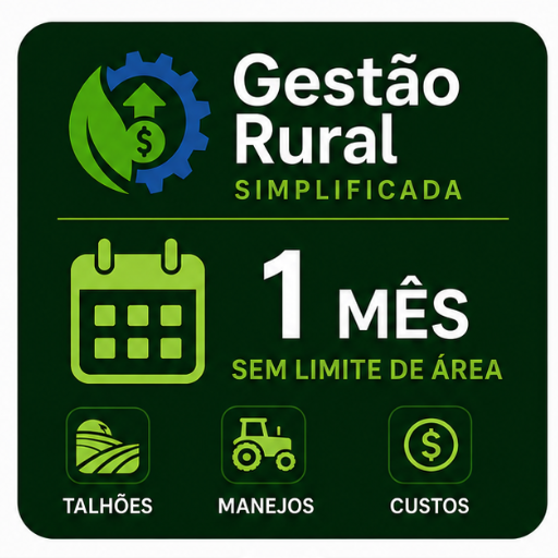 1 MÊS | Gestão Simplificada - Direto do Campo