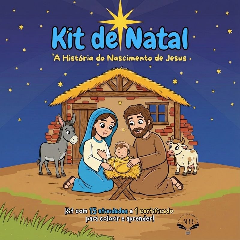Kit de Natal | O Nascimento de Jesus