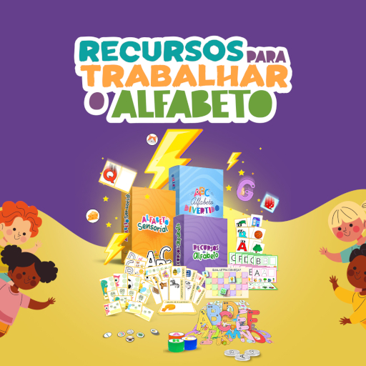 Recursos para Trabalhar o Alfabeto (R$ 27,00)