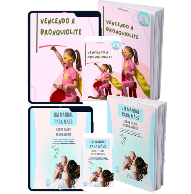 Super Oferta: Ebook Bronquiolite + Um manual para mães sobre saúde respiratória 