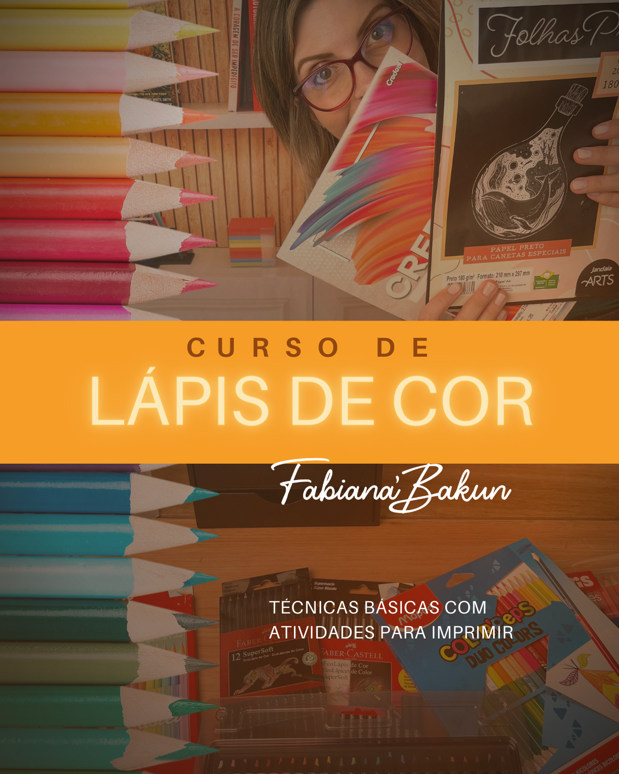 CURSO DE LÁPIS DE COR (VÍDEOS + EBOOK)