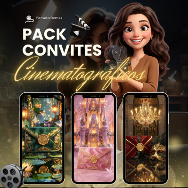 Pack de Convites Cinematográficos