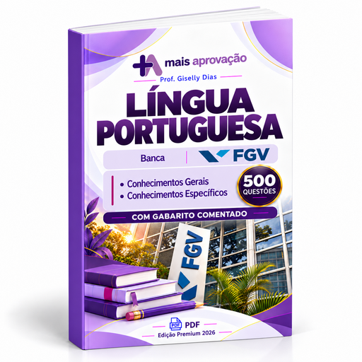 Apostila FGV — Professor de Língua Portuguesa | 500 Questões Comentadas