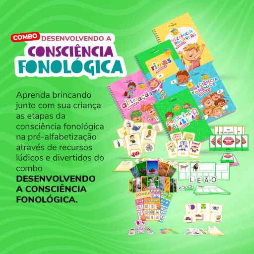 Combo Desenvolvendo a Consciência Fonológica (R$ 27,00)