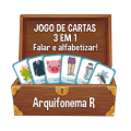 Jogo de Cartas 3 em 1 - Arquifonema R