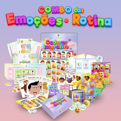 Combo das Emoções e Rotina (R$ 27,00)