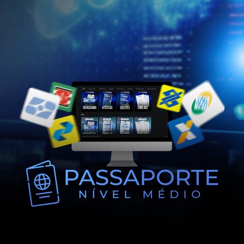 Passaporte Nível Médio - Acesso Vitalício (74% OFF)