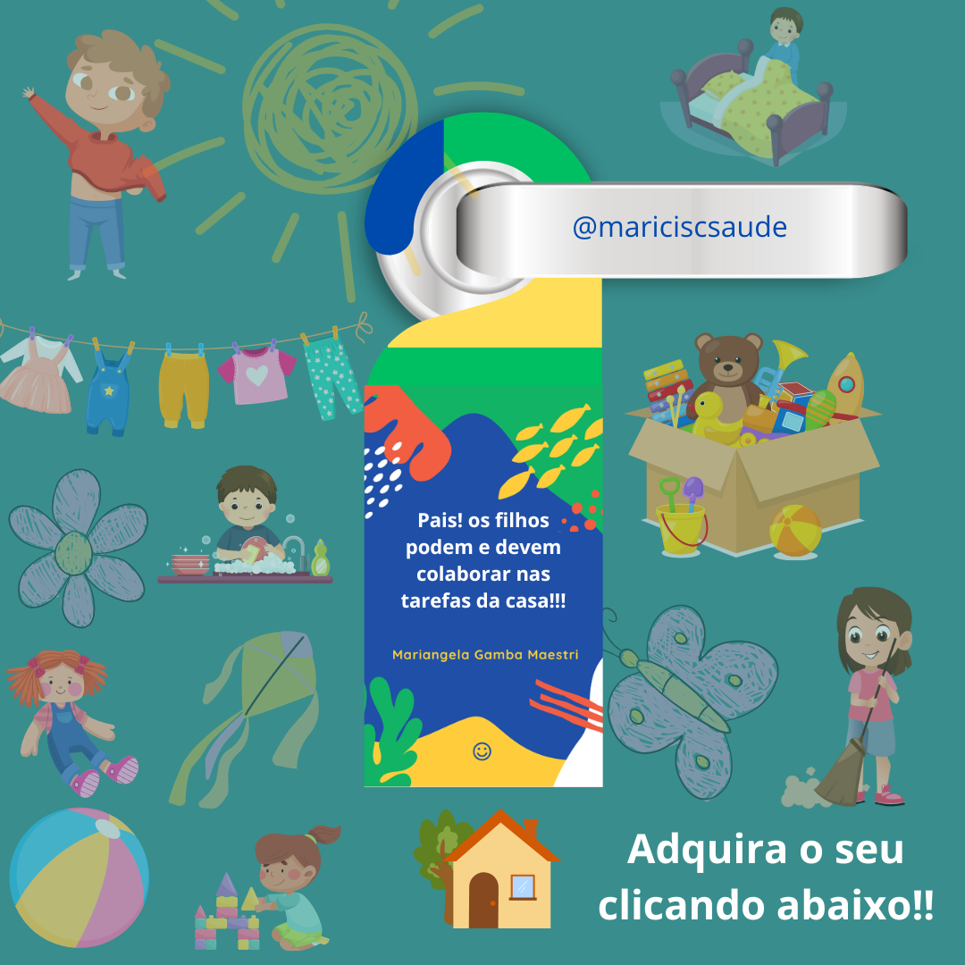 Pais! Os filhos podem e devem colaborar nas tarefas da casa