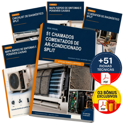 51 Guias Visuais de Diagnóstico Split - Completo