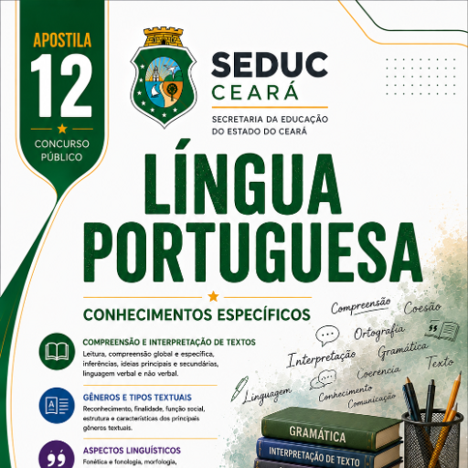 Apostila SEDUC Ceará 2026 — Língua Portuguesa