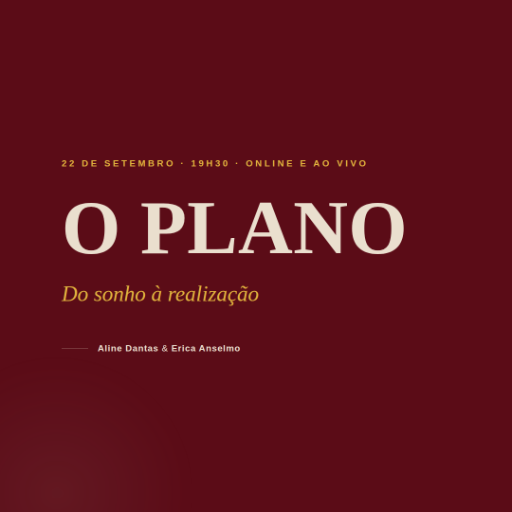 O PLANO