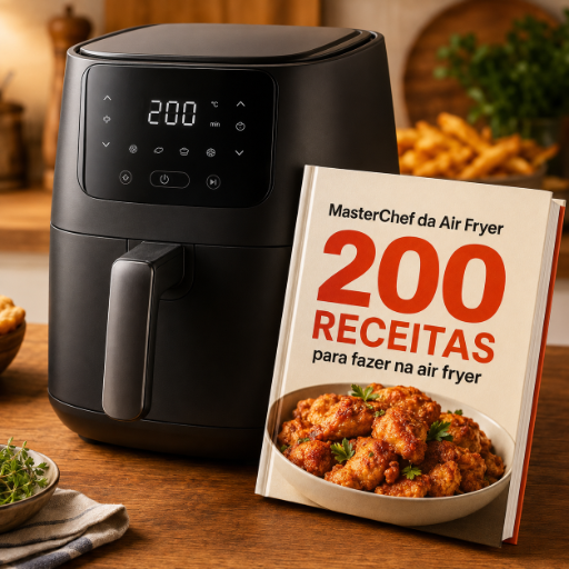 MasterChef na Air Fryer | 200 receitas + 4 Bônus