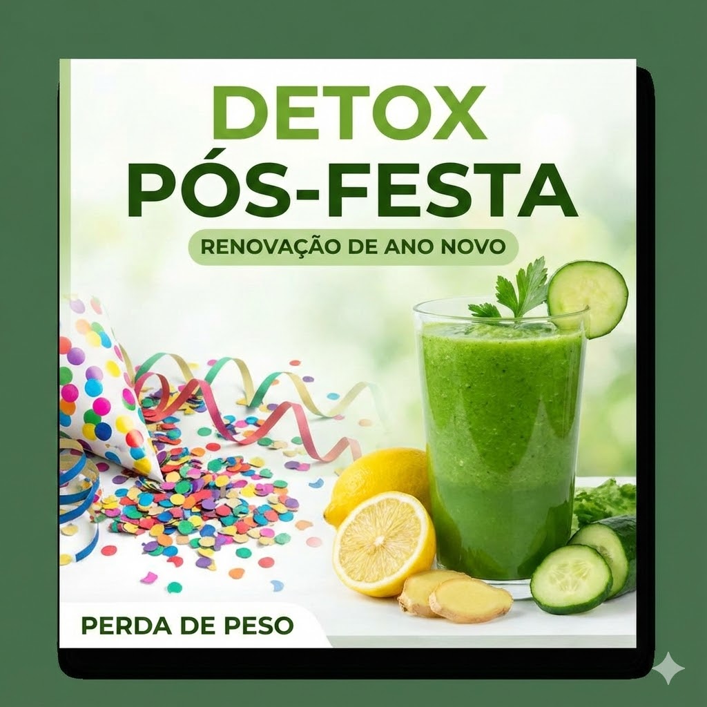 Detox pós festa de final de ano 