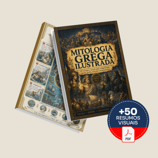 50 Resumos Ilustrados da Mitologia Grega - Básico