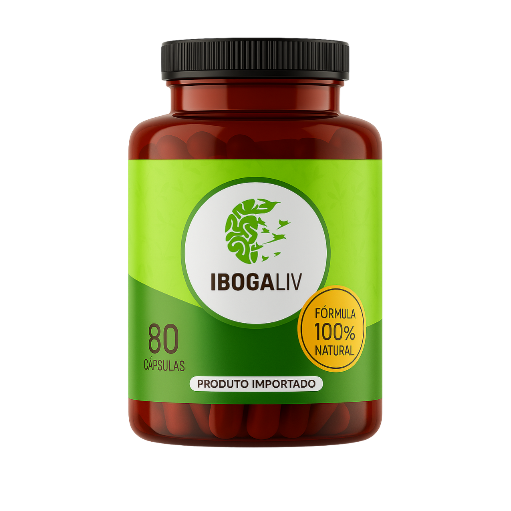 IbogaLiv 80 Cápsulas + Bônus