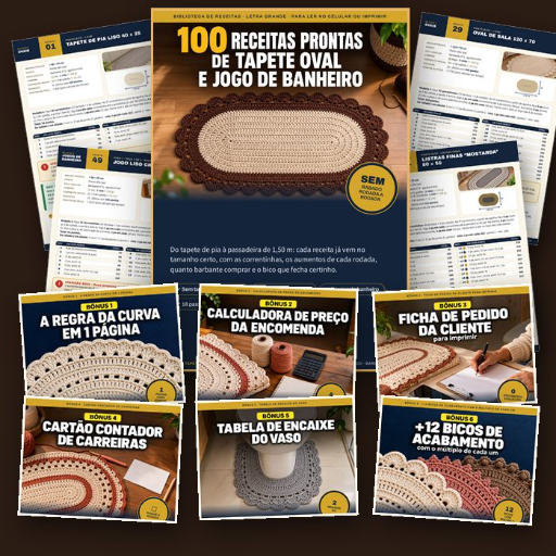 100 Receitas de Tapetes 