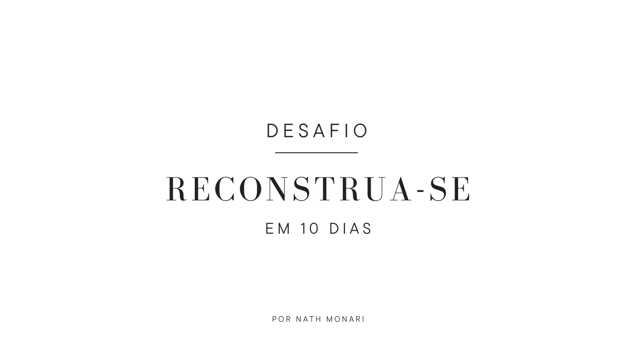 RECONSTRUA-SE