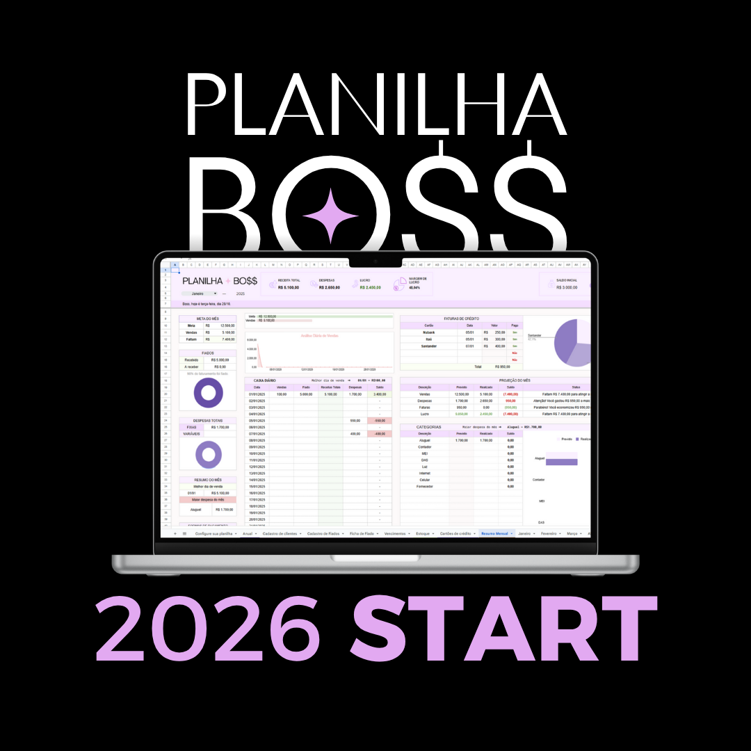 Planilha BO$$ 2026 — PROMOCIONAL