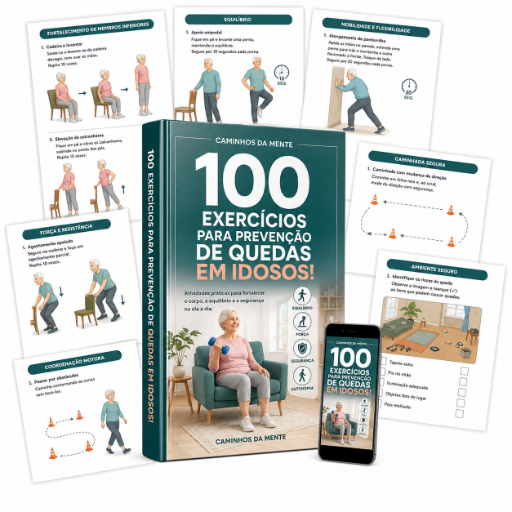 100 Exercícios Para Previnir Quedas e Estimular Autonomia em Idosos